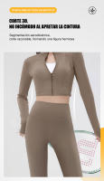 FREES COPES Pantalones Deportivos de Verano para Mujer，seamless yoga leggings - details 2