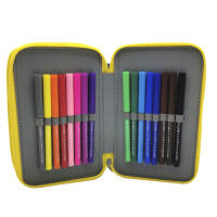 Plumier Pokemon Triple Estuche Pikachu para Niños de 20cm, Relleno de Material Escolar 39 piezas, Regalo Cumpleaños, Navidad, Reyes - details 3