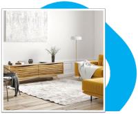 Novolux Lighting- Lámpara de pie de salón-Taichi, uso interior, color blanco, acero, E27,Ø45, 2x60W,IP20, blanco, interior - details 3