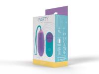 PARTY COLORS HUEVO VIBRADOR MANDO A DISTANCIA MODELO EGY COLOR LILA JUGUETES SEXUALES - details 0
