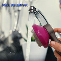SANDALFON Cepillo para Mascotas Autolimpiable para Perros y Gatos - Herramienta de Estilismo Lavable para Quitar Exceso de Pelos y Enredos - Cuidado del Cabello - details 2