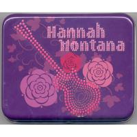 Fournier Disney Hannah Montana Baraja infantil de 32 cartas Fotos de la cantante Miley Cyrus Instrucciones con 4 juegos en español A partir de 6 años De 2 a 6 jugadores Regalo de caja metálica en relieve con guitarra y rosa Juego mesa Jugar - details 4