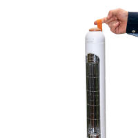 Calefactor Eléctrico 600W, Bajo Consumo, 3 Posiciones, Apagado Automático, Seguridad Protección, Ahorro de Energía - details 4