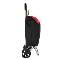 STARLEY-Carro De La Compra Con 2 Ruedas Para Subir Escaleras Carrito De La Compra Plegable Bolsa Impermeable De 24L Rojo y Morado Enviados Al Azar,Aleatorio - details 1
