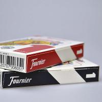 Fournier Baraja española de 50 cartas Modelo número 1 Reverso rojo o azul Resistencia y durabilidad Alta calidad Deslizamiento perfecto Ideal para jugar al chinchón guiñote o solitarios Con 8 9 y dos comodines - details 2