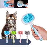 Cepillo de Aseo para Perros y Gatos, Peine Masajeador para Mascotas con Puntos de Goma, Quita el Exceso de Pelo, No Rasca la Piel - details 2