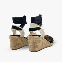 Calzados soraia , sandalia para mujer, sandalia con plataforma de yute, sandalia para verano. - details 12