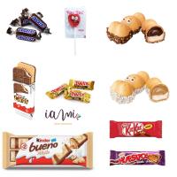 Happy Bandeja Chocolates Kinder & Mini Chocolatinas. +10 Unid. El Regalo Perfecto para una Celebracion TOP. Kinder Card, Kinder Happy Hippo, Kinder Bueno, Twix, Kit Kat, Snickers. [IAMI] - details 1