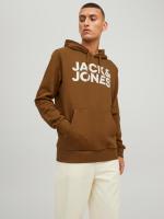 Jack & Jones hombre Sudadera con Capucha y bolso frontal Grosor 270 grs Mod JJCORP Logo estampado Moda Casual Informal Hombre - details 3