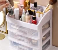 Organizador de Escritorio para Cosméticos, Caja de Almacenamiento con Gran Capacidad para Maquillajes, Esmaltes de Uñas y Joyería ,Organizador para Maquillaje con cajon 2-4 plantas - details 8