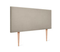 DHOME Cabecero de Polipiel o Tela AQUALINE Liso Cabeceros Cabezal Tapizado Cama Lujo (Beige Tela) - details 5