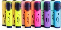 12UDS Marcador Pastel Y Fluorescente, Subrayadores Punta Biselada Estuche Marcadores Multicolor, Envío  Rápido Desde España - details 0