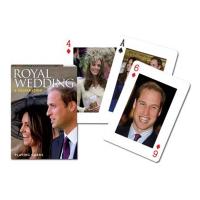 Piatnik Baraja de poker de 54 cartas Boda real Realeza Príncipe William y Kate Middleton Inglaterra Juego mesa Jugar Adultos Colección Coleccionable Poquer - details 0