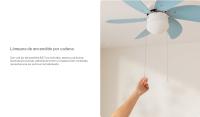 CREATE- Ventilador de Techo 53W Silencioso Ø86 cm - 3 velocidades, función verano / invierno  - WINDLIGHT EASY AC - details 4