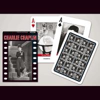 Piatnik Baraja de poker de 54 cartas Charlie Chaplin Charles Cine mudo Blanco y negro Películas Maestro de Picasso Juego mesa Jugar Adultos Colección Coleccionable Poquer - details 3