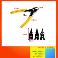 Alicates de anillo a presión 4 en 1, herramienta multifunción, removedor de anillo externo interno, alicate de retención, herramienta de reparación - details 1