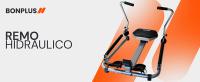 Bonplus BP  Máquina de Remo Hidráulico  Remo Multifuncional  Contador Incluido  Fitness en Casa  Resistencia Ajustable  Pedales Antideslizante - details 0