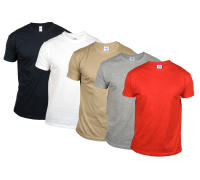 Pack Camisetas Básicas Unisex Algodón 100% - 3, 4 o 5 Unidades - details 0