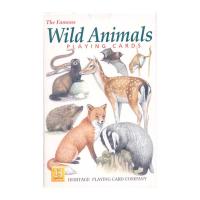 Heritage Playing Card Co Heritage Baraja de Poker Didáctica Inglés Gatos Perros Caballos Animales Mariposas Pájaros Fósiles Especias Peces Frutas Hierbas Faros Árboles Gemas Minerales Delfines Ballenas Setas Insectos Arañas Indios Rosas Salvajes Fauna - details 21