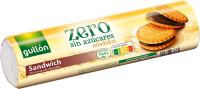 Gullón Galleta Sándwich Chocolate ZERO sin Azúcares - Caja con 18 unidades de 250g cada una - Sandwich de chocolate ZERO, unas deliciosas galletas con relleno de crema de cacao, sin azúcares añadidos y fuente de fibra - details 0
