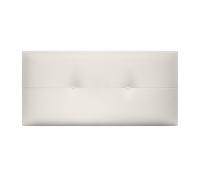 DHOME Cabecero de Polipiel o Tela AQUALINE Pro cabeceros Cabezal tapizado Cama Lujo (Blanco Hueso Polipiel) - details 3