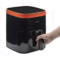 OstarkDom Freidora sin Aceite 5L, Freidora de aire caliente, 5 L, Panel táctil, 10 programas preestablecidos, Regulable hasta 200 ° C, Temporizador 60 minutos, Apagado automático, 1400W - details 2