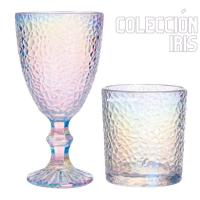 Set 6 copas "Iris" 325cc Cristal de Alta Calidad, Copas de Lujo Colección Iris, Duraderos, Aesthetics - New Planet Home - details 0