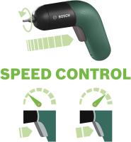 Bosch atornillador a batería IXO Set (6.a generación, verde, recargable con su estación de carga o cable micro-USB, regulación de la velocidad, en caja) - details 1