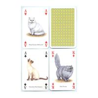 Heritage Playing Card Co Heritage Baraja de Poker Didáctica Inglés Gatos Perros Caballos Animales Mariposas Pájaros Fósiles Especias Peces Frutas Hierbas Faros Árboles Gemas Minerales Delfines Ballenas Setas Insectos Arañas Indios Rosas Salvajes Fauna - details 1