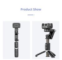 Estabilizador de Movil,Estabilizador de Cardán con Luz para Video de Vlog/Youtube/TikTok con Inalámbrico rotación automática de 360° y Modo de Escena con App - details 26