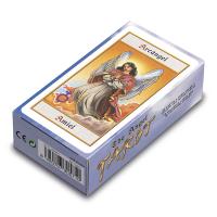 Fournier Tarot de los Ángeles y arcángeles 78 cartas 22 arcanos mayores y 56 menores Instrucciones en español portugués francés e inglés Adultos Juego mesa Jugar Esotérico Esoterismo Aprender Cartas fáciles Fácil Tirada Adivinatorio - details 1