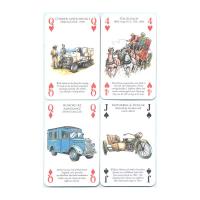 Heritage Playing Card Co Heritage Baraja de Poker Didáctica Inglés Gatos Perros Caballos Animales Mariposas Pájaros Fósiles Especias Peces Frutas Hierbas Faros Árboles Gemas Minerales Delfines Ballenas Setas Insectos Arañas Indios Rosas Salvajes Fauna - details 64