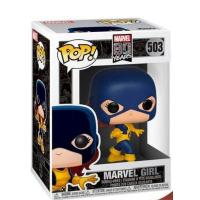 FUNKO POP Marvel Girl diseño años 80 figura con cabeza oscilante de 9 centímetros - details 0