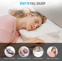 Almohada de Espuma Viscoelástica SANDALFON para Dormir de Lado y de Espalda con Soporte Óptimo para la Cabeza - details 4