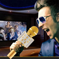 Micrófono Inalámbrico Karaoke Bluetooth 858 grabación Canción, + ALTAVOZ bluetooth , modo eco, azul , ENVIO 24H , NUEVO - details 6