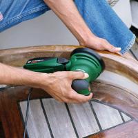 Bosch Home and Garden PEX 220 A - Lijadora excéntrica (220 W, Ø-plato lijador: 125 mm, Microfilter System, Excentricidad: 4 mm) - details 1