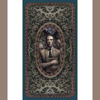Naipecoleccion Lo Scarabeo Tarot de 78 cartas Necronomicon Dark grimoire Literatura fantástica Lovecraft Grimorios Pesadillas Monstruos Instrucciones en Inglés, Italiano, Español, Francés y Alemán Adultos Cartas adivinatorias Esotérico Esoterismo Aprender - details 6
