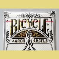 Fournier Bicycle USPCC Baraja poker Archangels Arcángeles Magia Magos Trucos Adultos Acabado especial Espectáculo Cardistry Poquer Playa Piscina Camping Noche de fiesta Cartomagia Aprender Fácil Colección Coleccionable - details 6