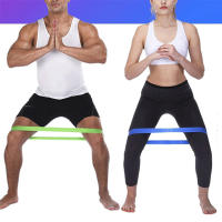 Bandas elásticas para entrenamiento fitness gomas cintas de resistencia de 5 niveles con bolsa de transporte ejercicio en casa, gimnasio, pilates - details 1