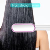 Alisador de Pelo Moderno con Control de Temperatura y Cepillo Eléctrico - details 1