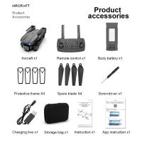 Dron K3 WiFi FPV Quadcopter 4K 90 ° FOV HD, Control remoto, GRIS, ENVIO 24H , NUEVO - details 14