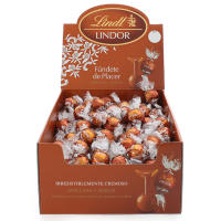 Lindt Lindor a Granel - Cajas de 500g o 2 Kg - Lindor white, Lindor Negro, Leche, Pistacho, Avellana, Caramelo...Bombones esféricos de chocolate blanco con un exterior ligeramente crujiente y un relleno cremoso. Cada unidad va envuelta individualmente. - details 2
