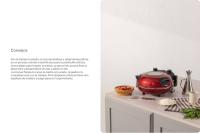 CREATE- Horno Eléctrico de Pizzas a la Piedra, antiadherente, 31 cm diametro, 2 resistencias, 350ºC - PIZZA MAKER - details 4