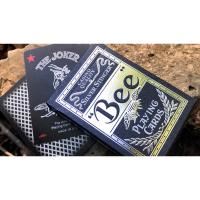 Fournier Bee USPCC Baraja poker Silver stinger Plata N.92 Diamante Magia Magos Trucos Adultos Acabado especial Espectáculo Cardistry Poquer Playa Piscina Camping Noche de fiesta Cartomagia Aprender Fácil Colección Coleccionable - details 6