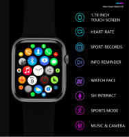 Eshow X6 de Reloj Inteligente Bluetooth Smartwatch con Pantalla Táctil con Frecuencia Cardíaca/Sleep/Presión De La Sangre - details 0