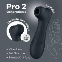 SATISFYER PRO 2 GENERACIÓN 3 - BLUETOOTH & APP - COLOR NEGRO, LILA O MORADO - SATISFYER PRO 2 GENERATION 3 - details 3