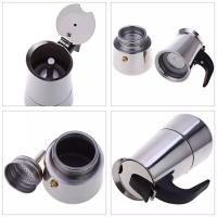 Cafetera de acero inoxidable para uso en el hogar, Cafetera italiana Moka, cafetera expreso, cafetera percoladora, herramientas de café para Latte Stovetop，Envio desde España - details 3