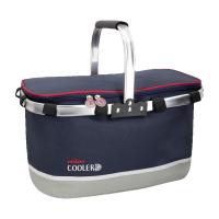 Bolsa térmica porta alimentos Cesta Pegable con asas 30L Bolsa Isotérmica para picnic, playa, camping, barbacoa, Nevera portátil pequeña Camping Comida y Bebida - details 0