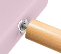 DHOME Cabecero de Polipiel o Tela AQUALINE Liso Cabeceros Cabezal Tapizado Cama Lujo (Rosa Polipiel) - details 8