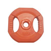 Cannon - Disco con agarre Hierro/Caucho 2,5 - 5 y 10 Kg 30 mm.  fitness equipment para entrenamiento Gimnasio, crossfit, o Culturismo - details 1